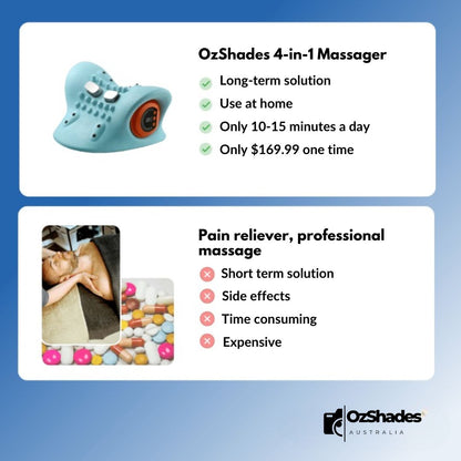 OzShades® 4-in-1 Massager